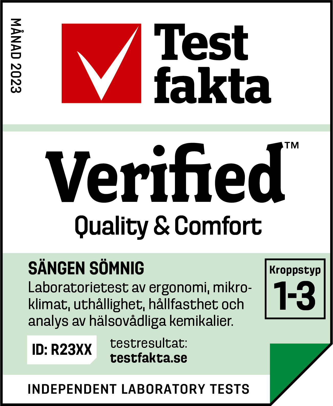 Verified Quality & Comfort