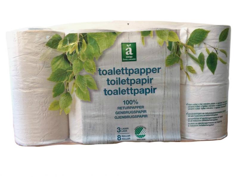 Testfakta testar toapapper Coop.