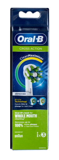 Oral-B CrossAction eltandborshuvud - Bäst i test (2022)